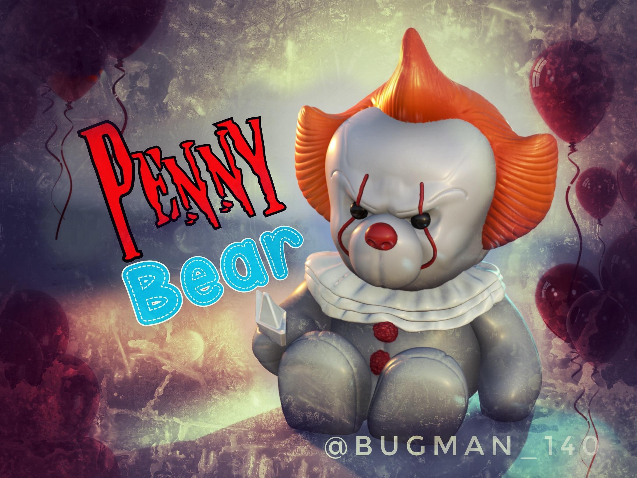Penny Bear 3d model