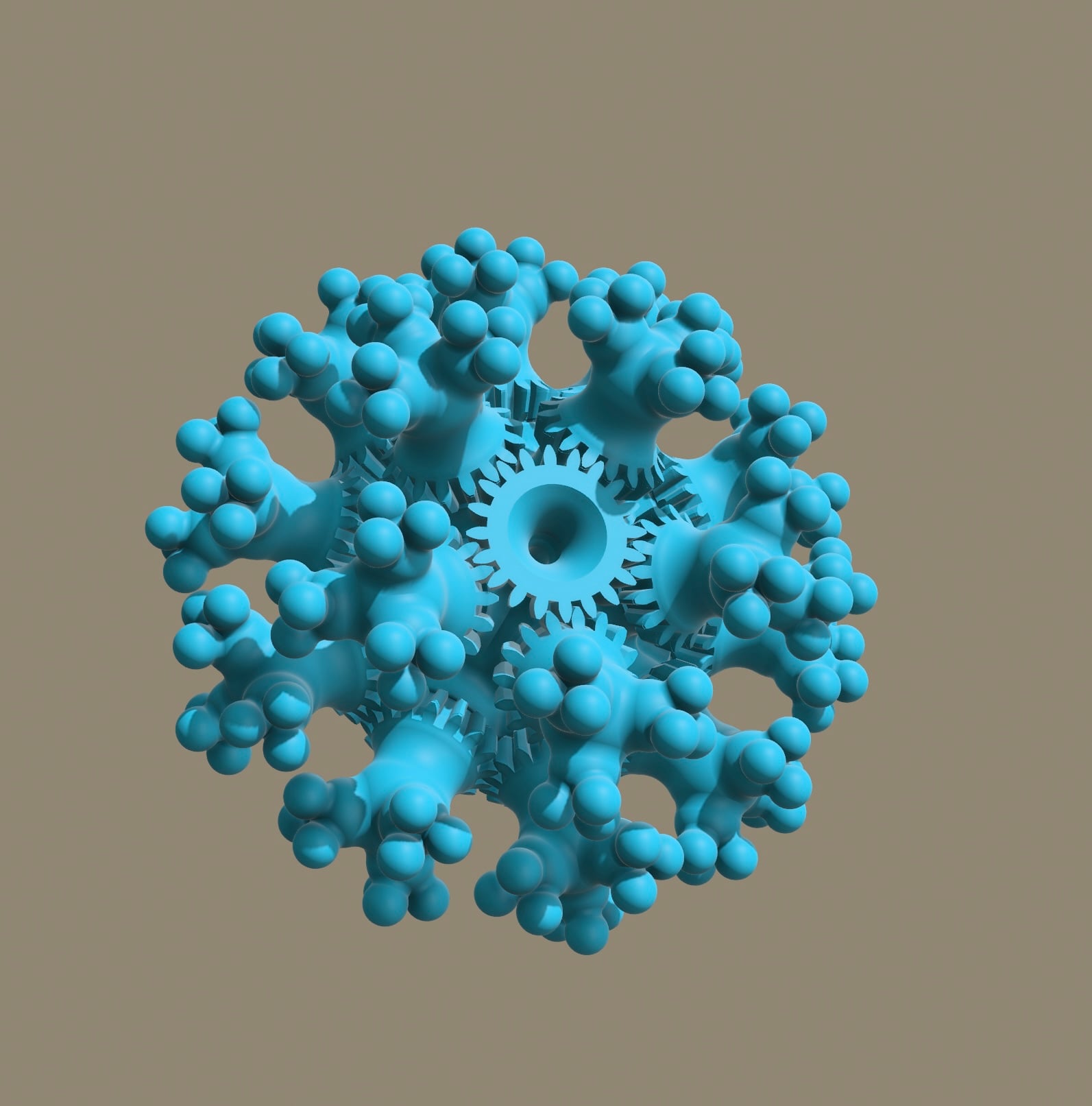 Bronchioles Floramorph 3d model