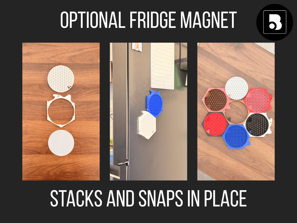 SnapBar - Modular Coaster System 3d model
