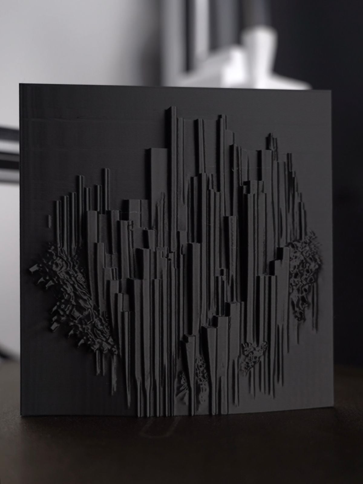 skyline wallart 3d model