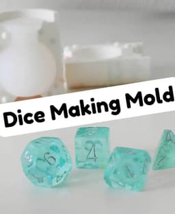 Dice Making Mold Jig 3d model