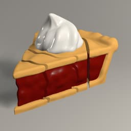 Slice of Joy (Cherry Pie) – Wiggle Budz – (Harvest Hearts Collection) 3d model