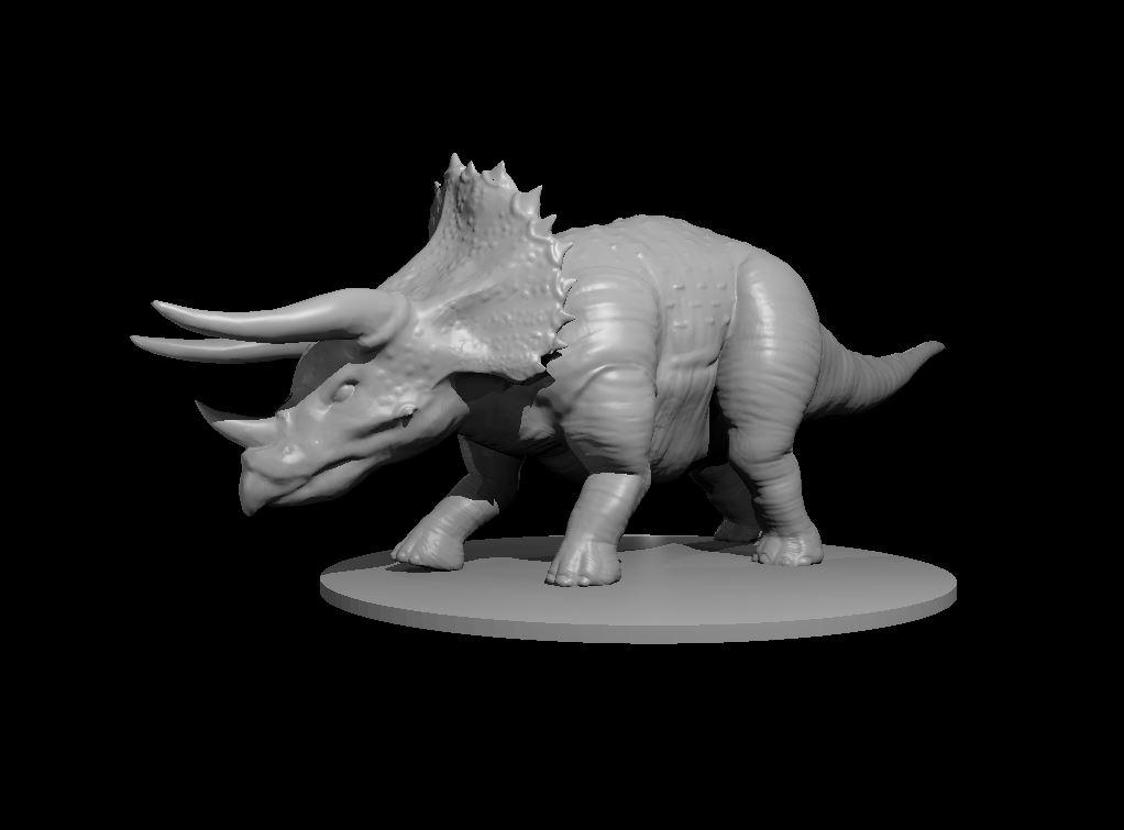 Triceratops - Triceratops - 3d model render - D&D - 3d model