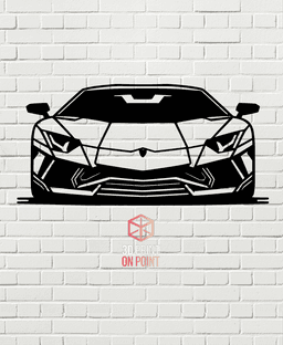 LAMBORGHINI AVENTADOR 1 - WALL ART 3d model
