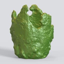 UNIQUE SCULPTURAL ORGANIC PLANTER 3d model
