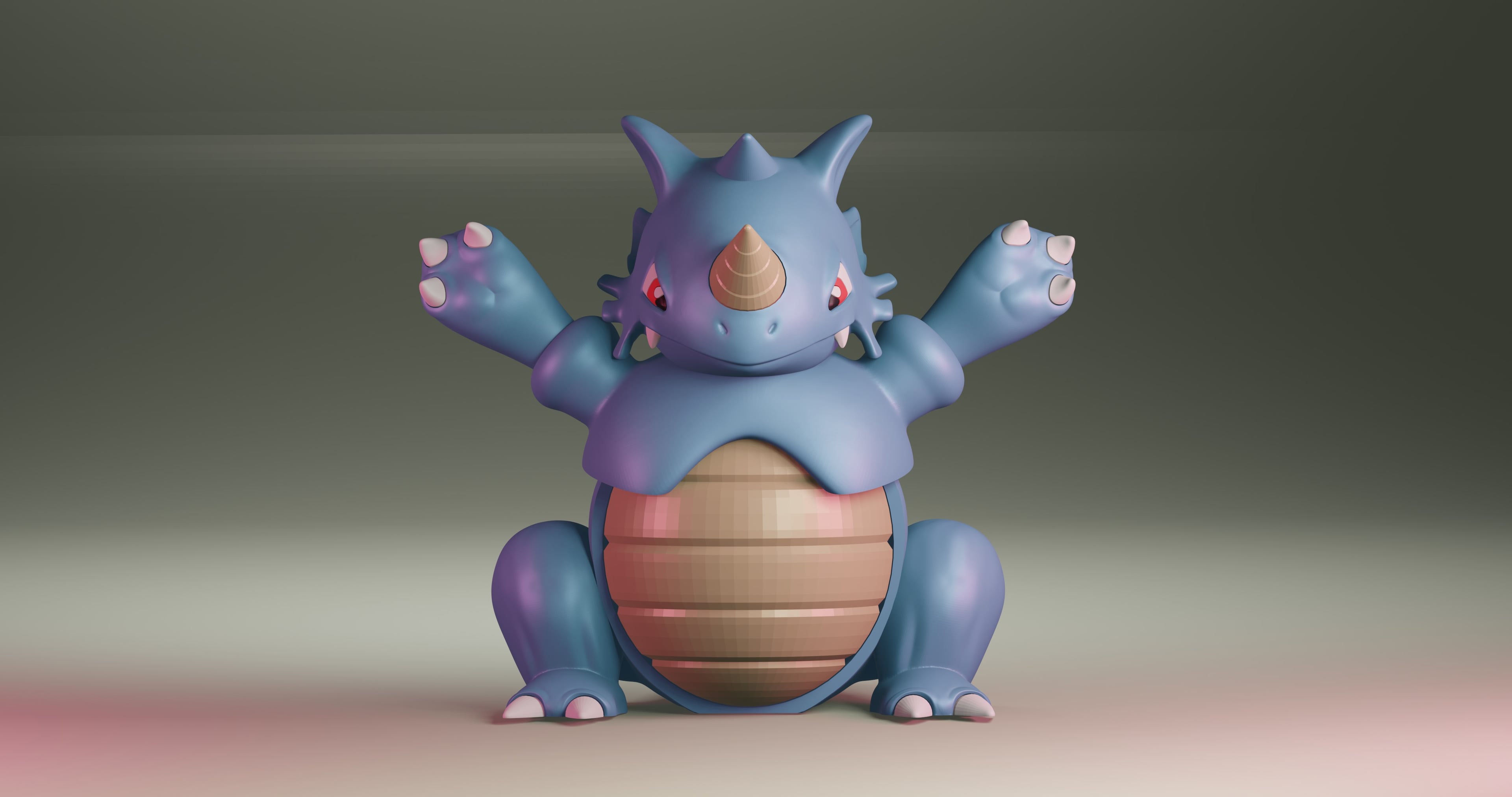 Rhydon By Colors 3d model