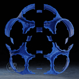 Sonic Movie Mask 3D Printer File STL 3d model
