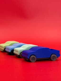 Ford F-150 Print & Assemble Kit With Working Wheels 3d model