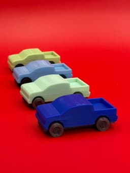 Ford F-150 Print & Assemble Kit With Working Wheels 3d model