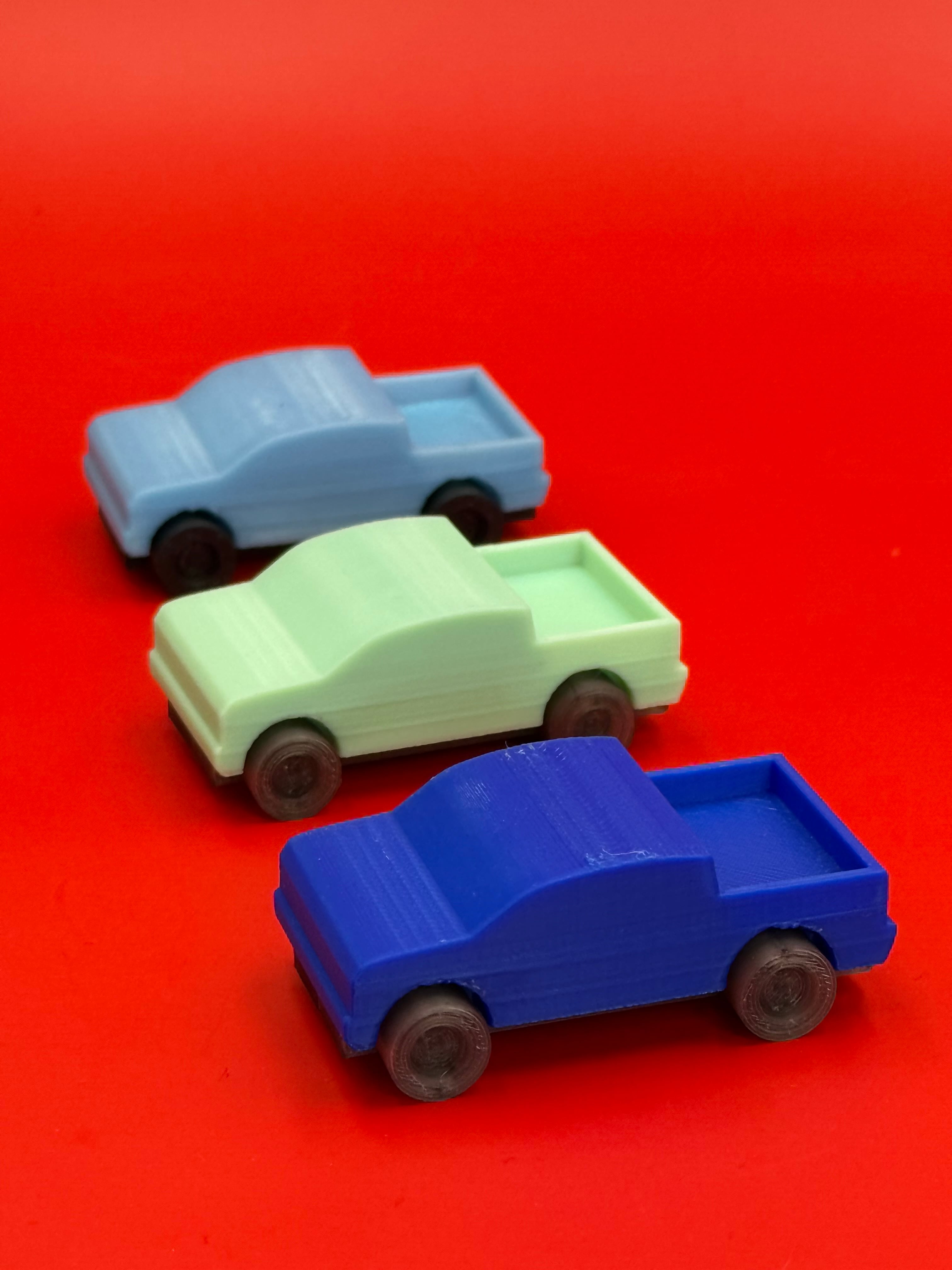 Ford F-150 Print & Assemble Kit With Working Wheels 3d model