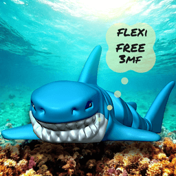 Flexi Shark 3d model