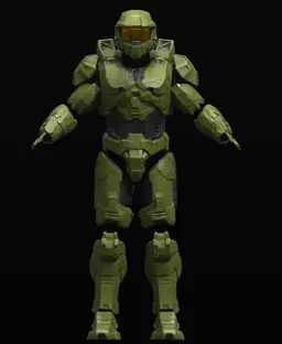 Master Chief Halo Armor 3d model