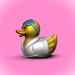 Bedtime/Spa Day Duckie (+MMU 3mf) 3d model