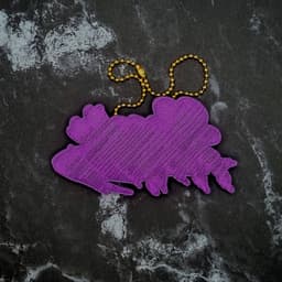 Locally Hated Charm (with outline) 3d model