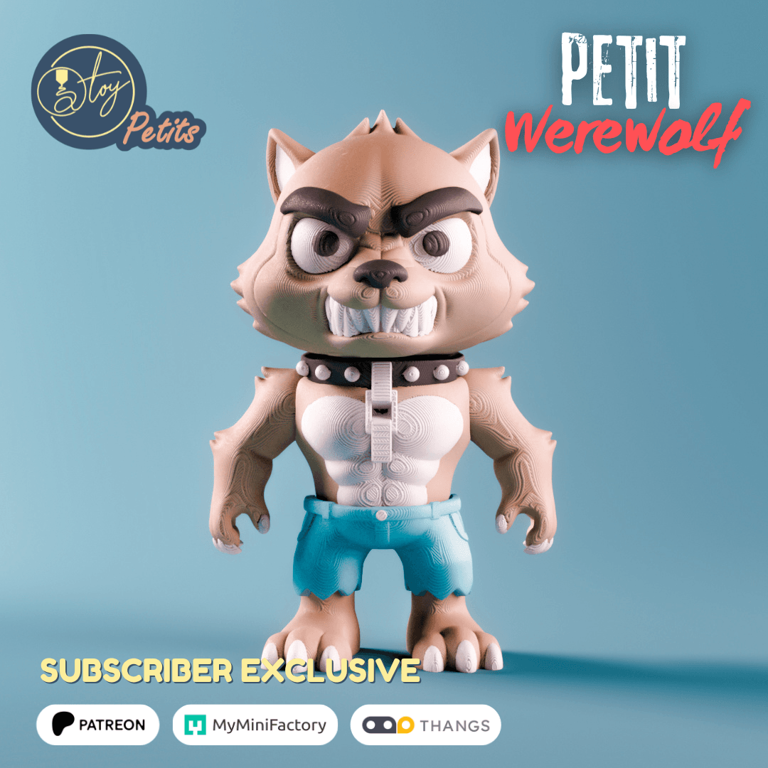 Petit Werewolf 3d model