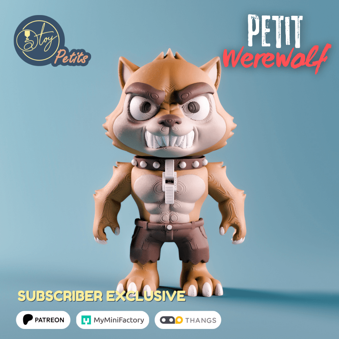 Petit Werewolf 3d model