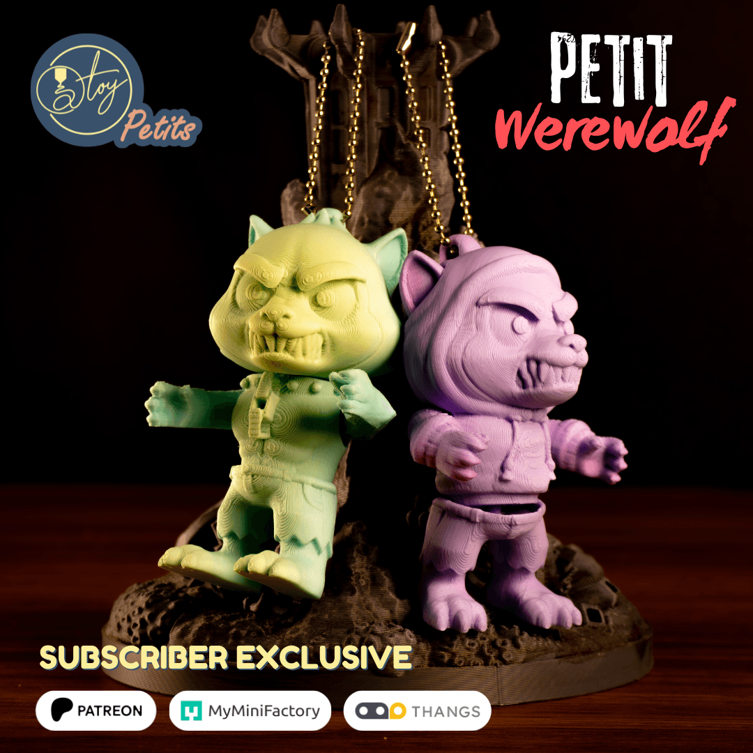 Petit Werewolf 3d model