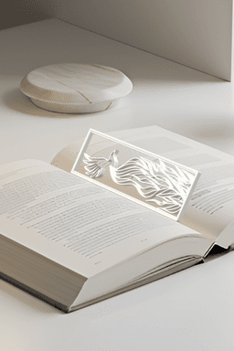 Bird Bookmark, Gift Idea 3d model