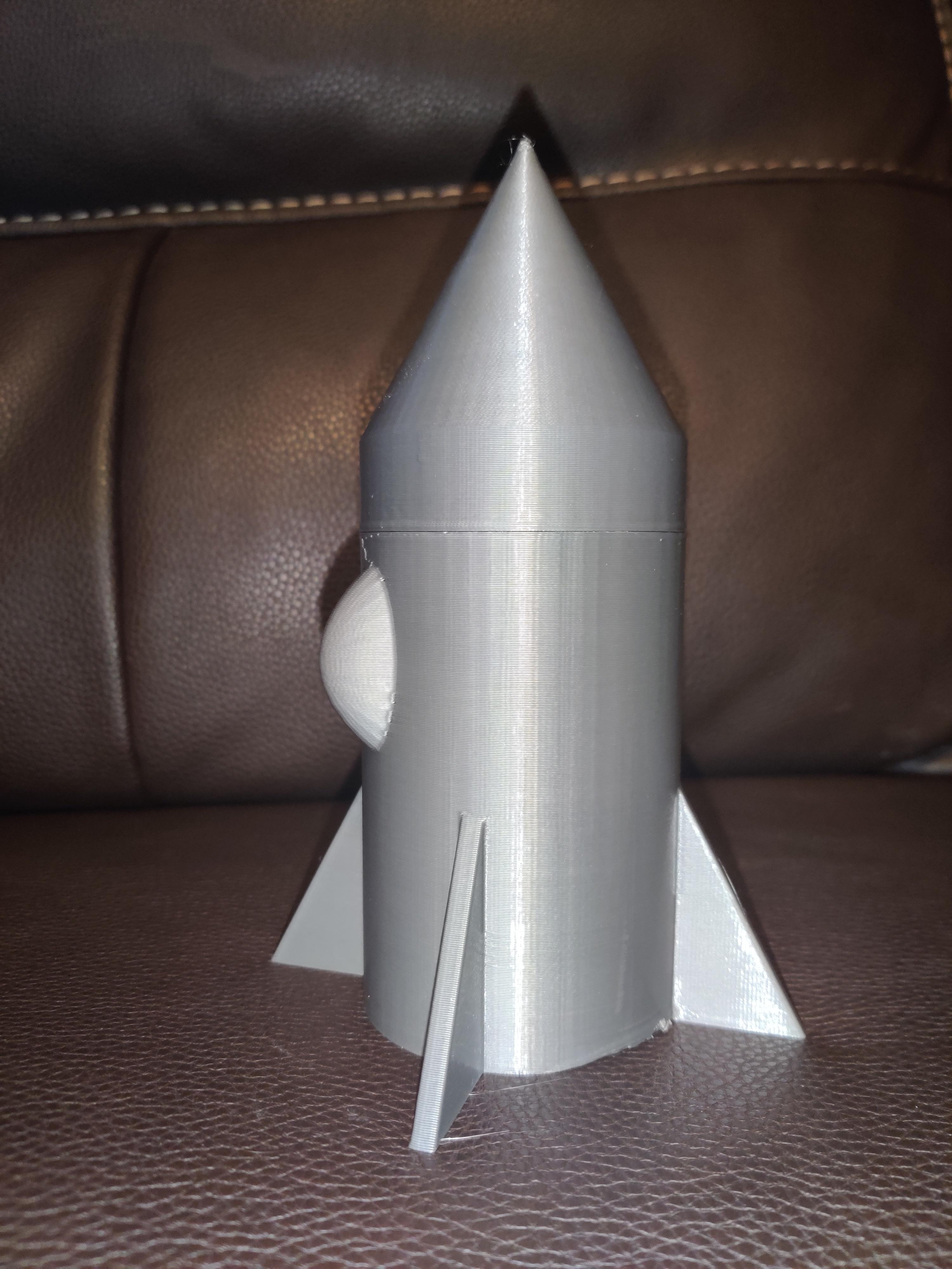 12 Oz Can Up Rocket 3d model