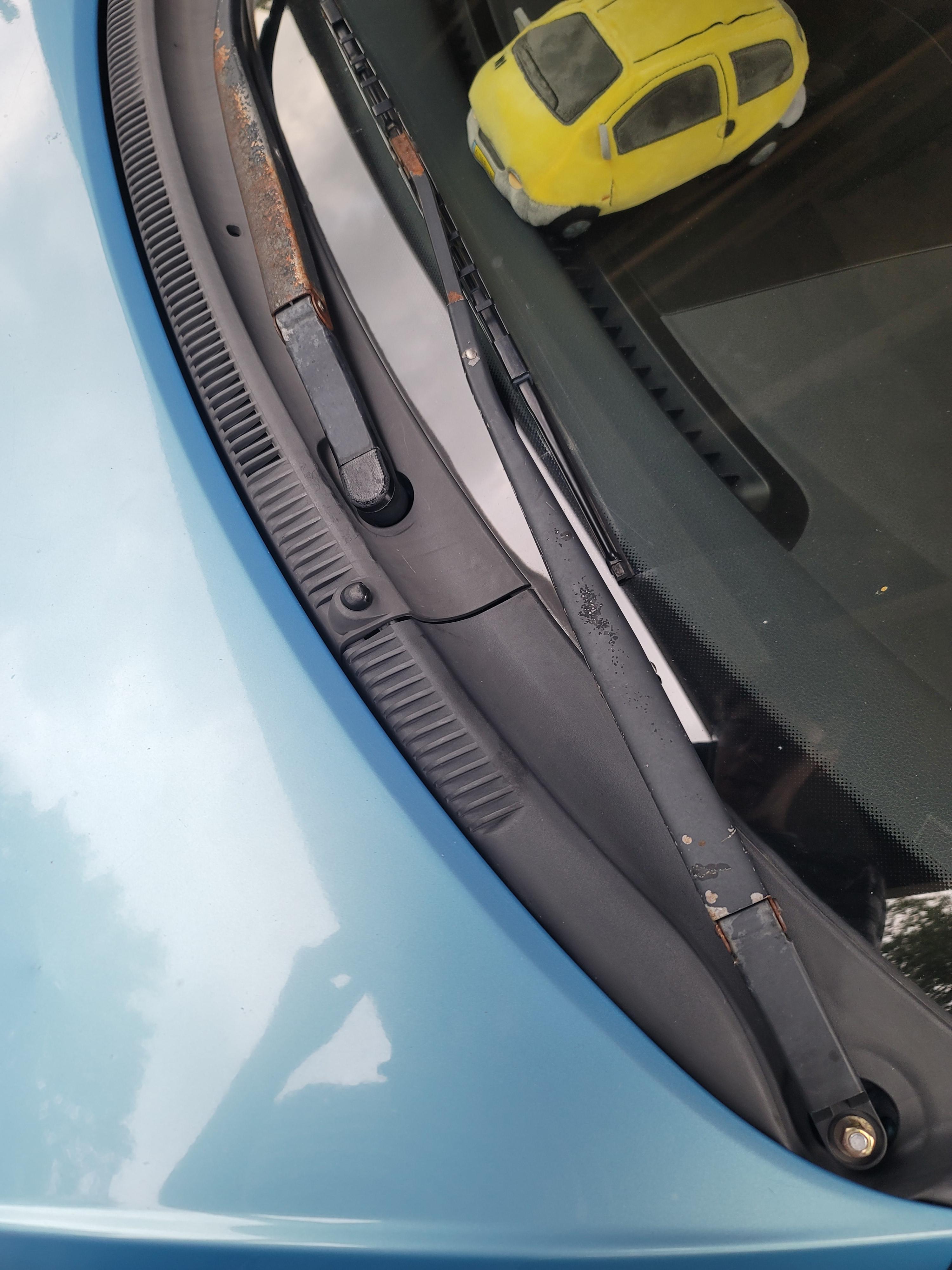 Chevrolet Matiz windshield wiper nut cover 3d model
