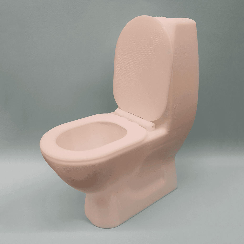 Barbie toilet 3d model