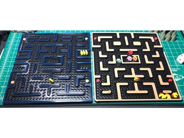 MsPacMan Board game Third level 3d model