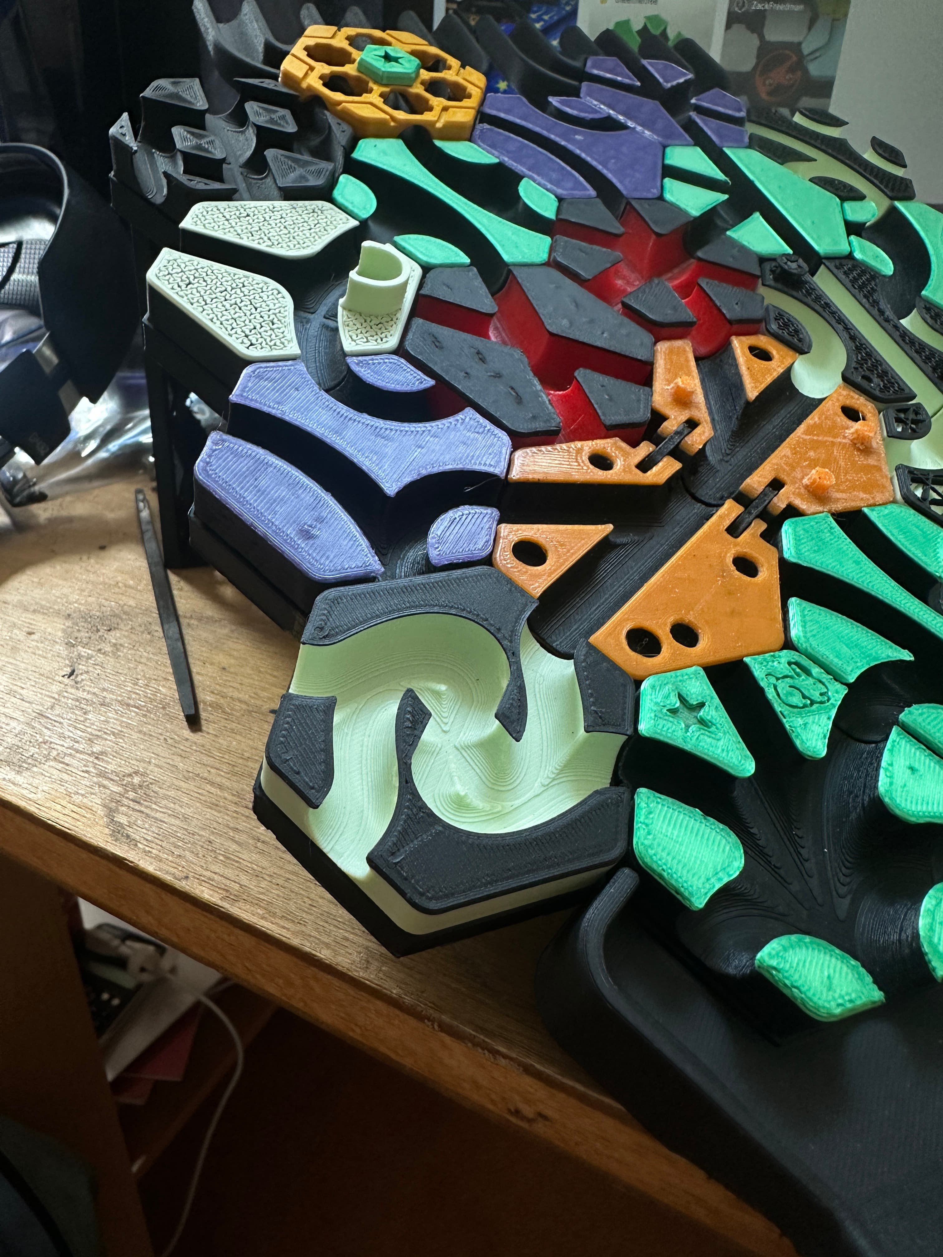 Hextraction - Spiral Tiral 3d model