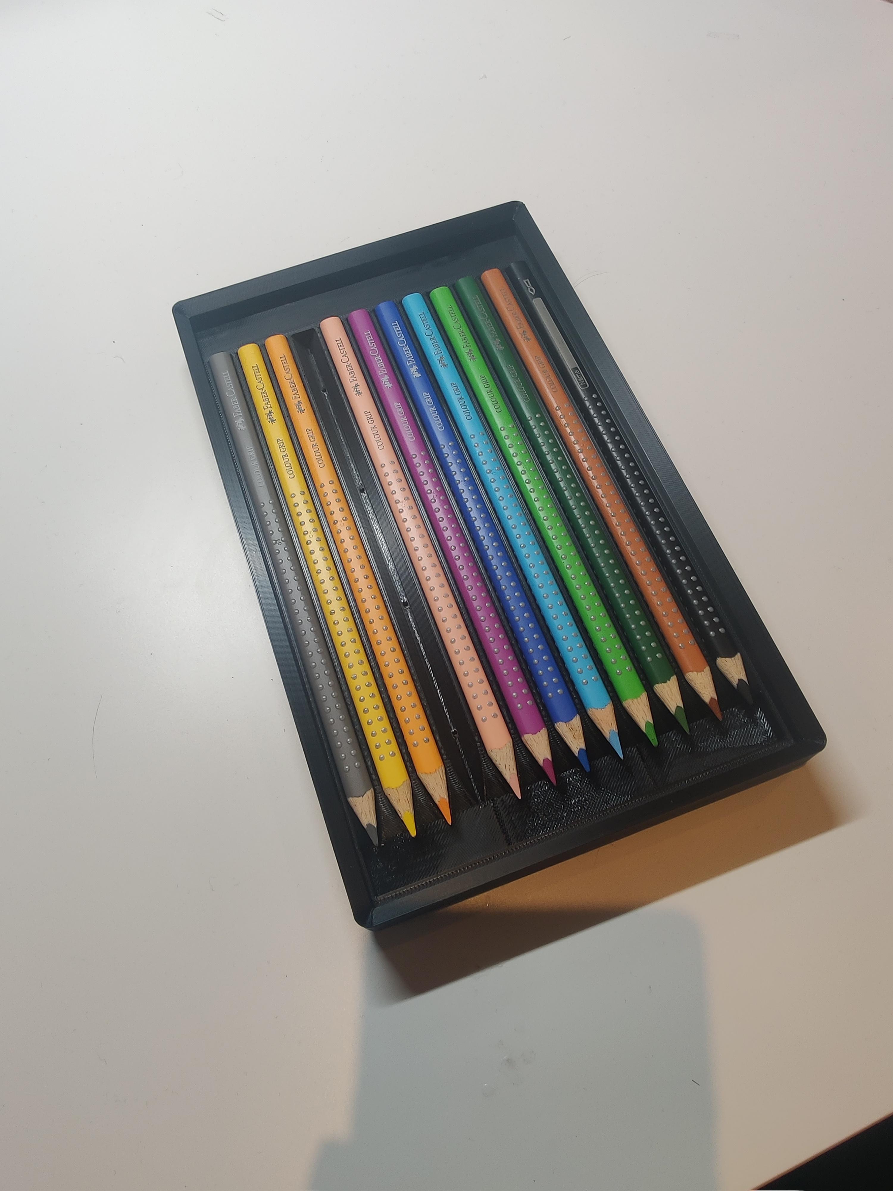 Farber Castell 12 Color Pencil Display 3d model