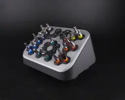 SKADIS Bit Holder - Large Pocket / Bin 3d model