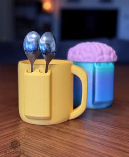Brain Freeze - Ice Cream Pint Holder 3d model