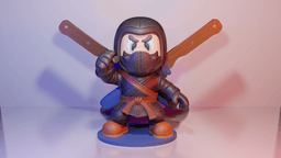 Ninja Mario – Knife Holder Edition! 3d model