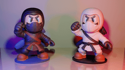 Ninja Mario – Knife Holder Edition! 3d model