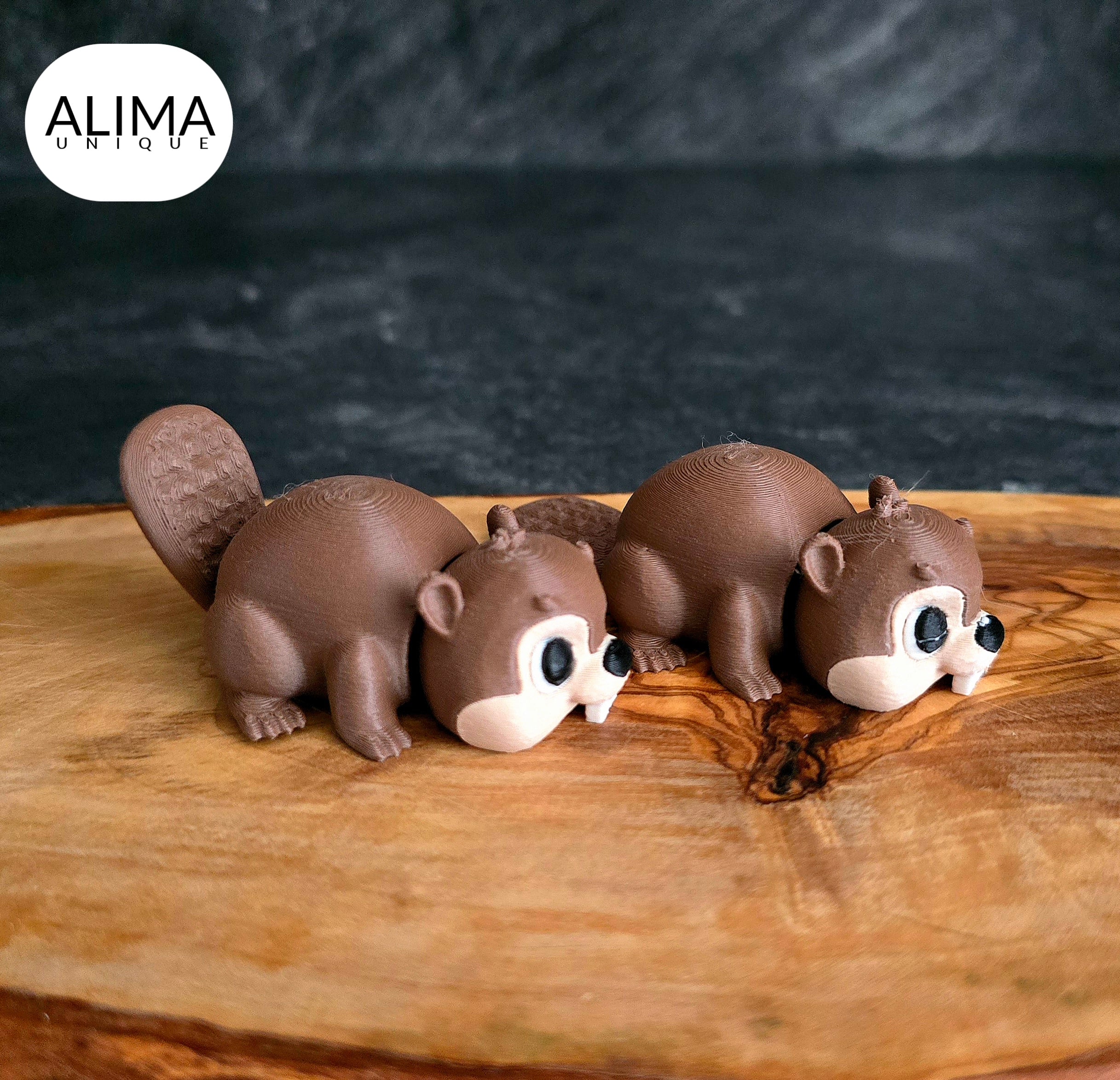 #85 mini baby beaver 3d model