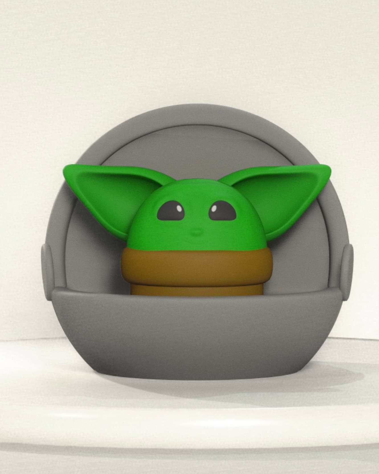 Baby Yoda - Star Wars - No Support 3d model