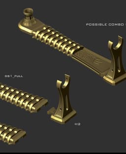 Hawkman stand for the Mace 3d model