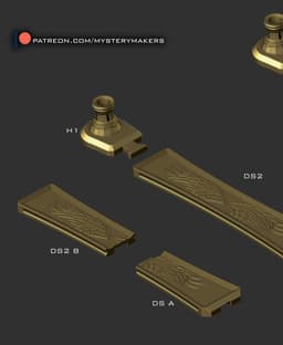 Hawkman stand for the Mace 3d model
