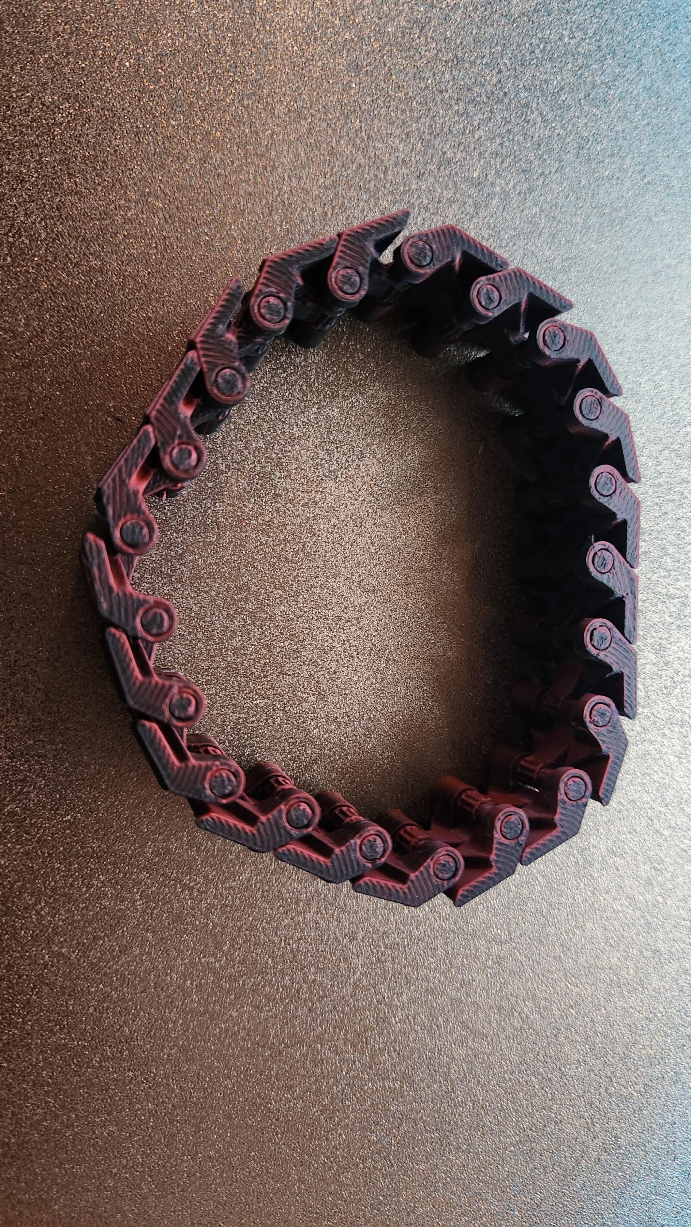 TRIPLE TRACK CLICK FIDGET 3d model