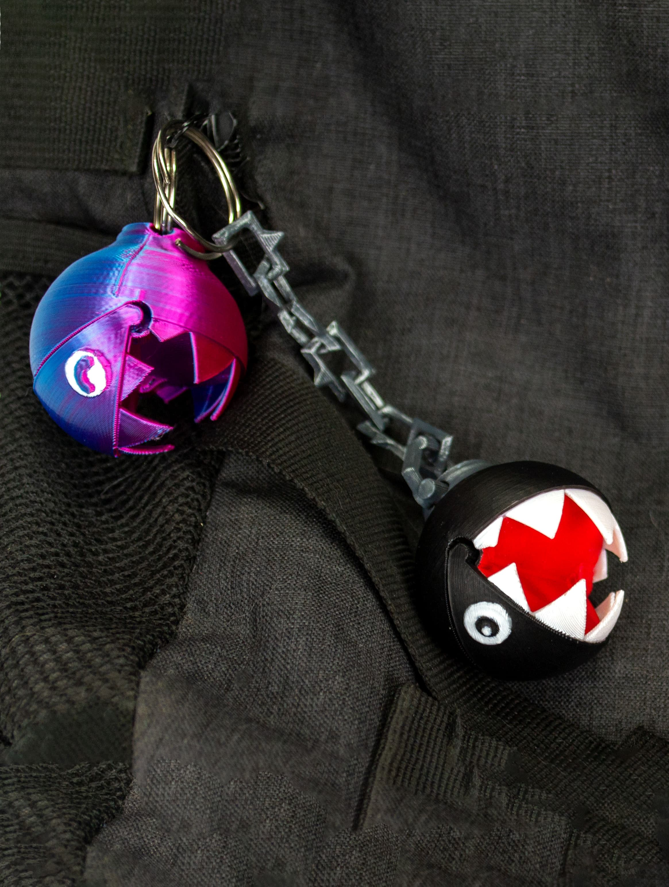 Chomp Keychain With Movable Jaw 3d model