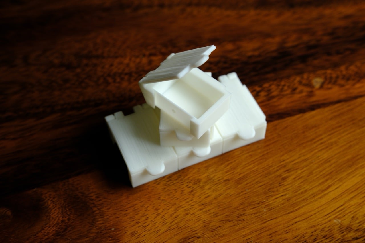 Nesting Pill Box 3d model