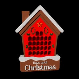 Christmas calendar 3d model