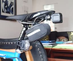 Cateye to GoPro mount adaptor, short 3d model