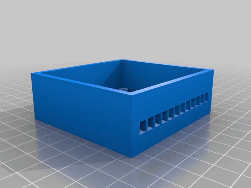 Quad Relay Enclosure 3d model