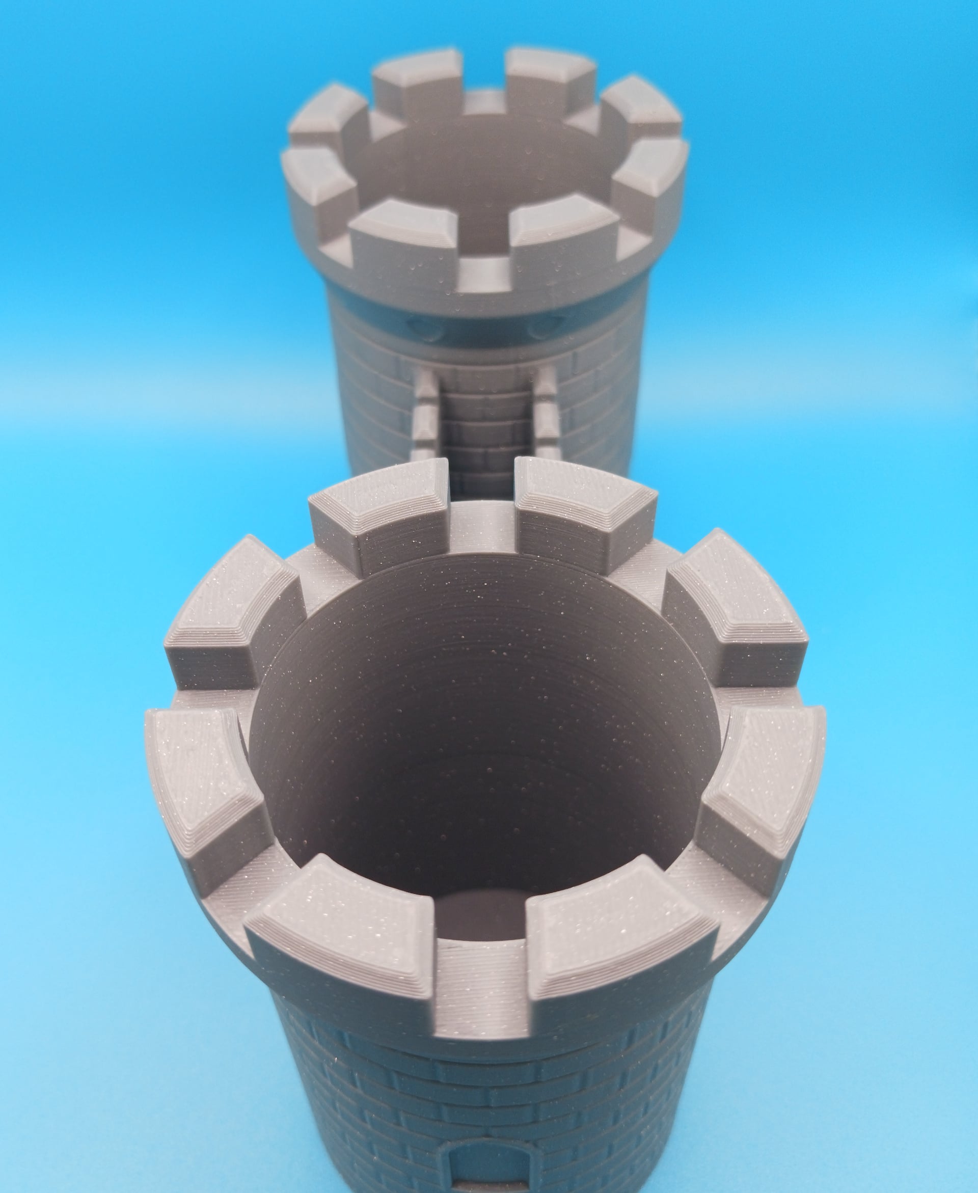 Castle Gate Pen Holder 3d model