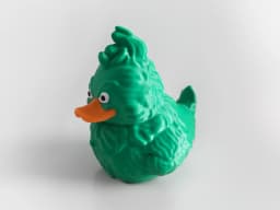 grinch duck 3d model