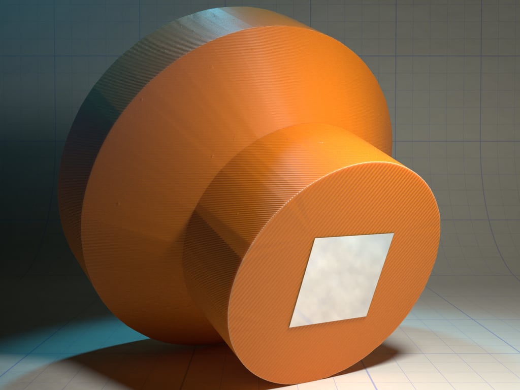 Handle with Magnet 3d model