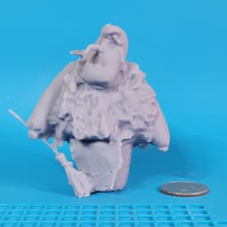 Baba Yaga & The Woven Stoop | Slavic Folklore | 32mm Heroic 3d model
