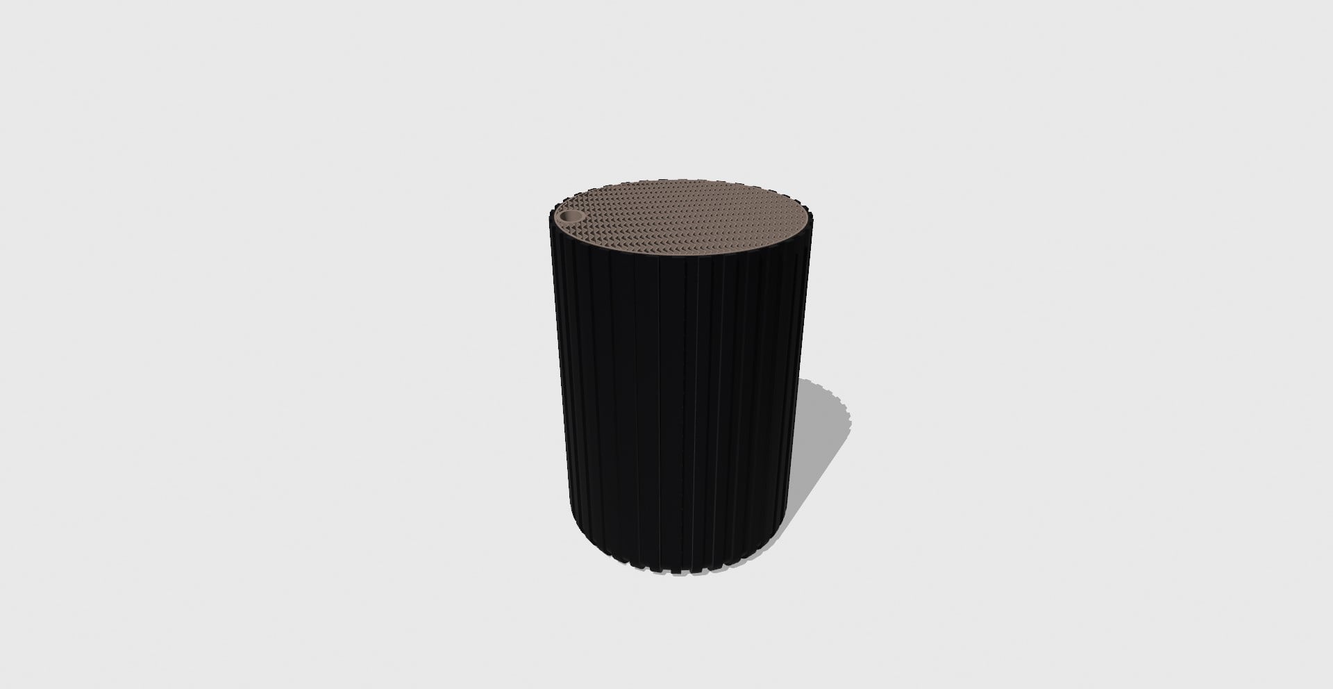 MOKA Design Modern knife block LAI 3d model