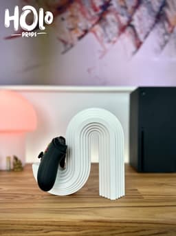 Modern Wave Controller Stand 3d model
