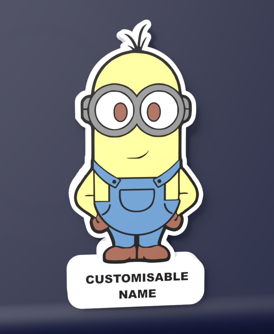 Kevin Minion - LED Strip compatible 3d model