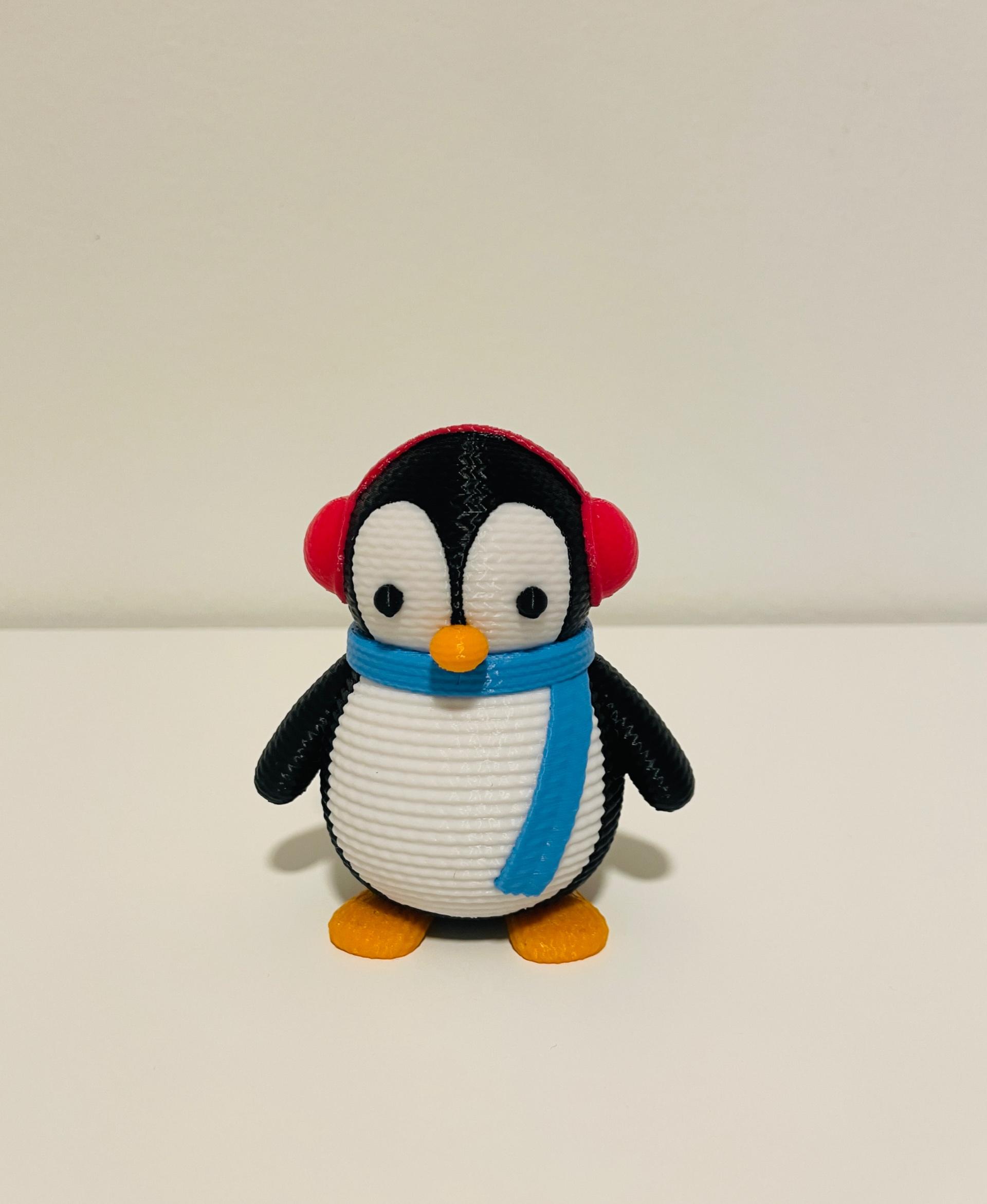 Crochet Penguin 1 - Crochet penguin 1. Thanks for sharing your design.  - 3d model